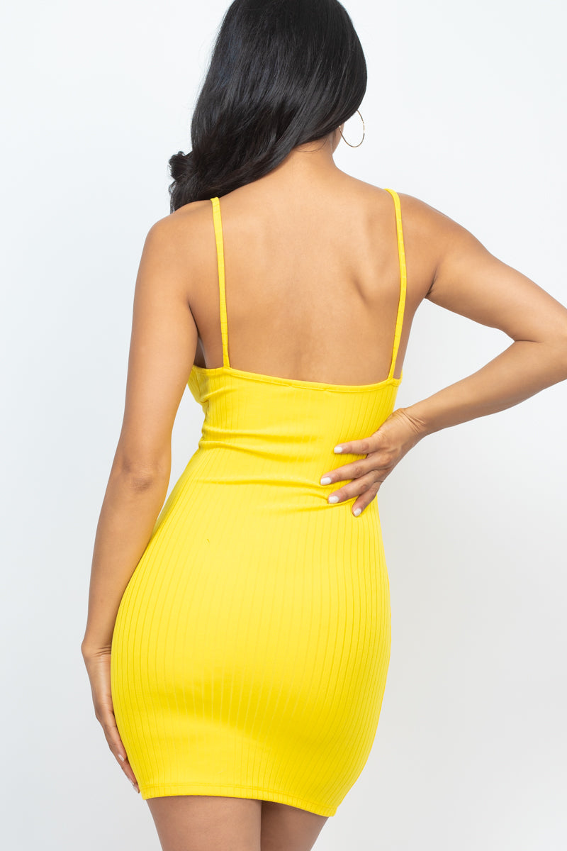 Ribbed Cami Bodycon Dress