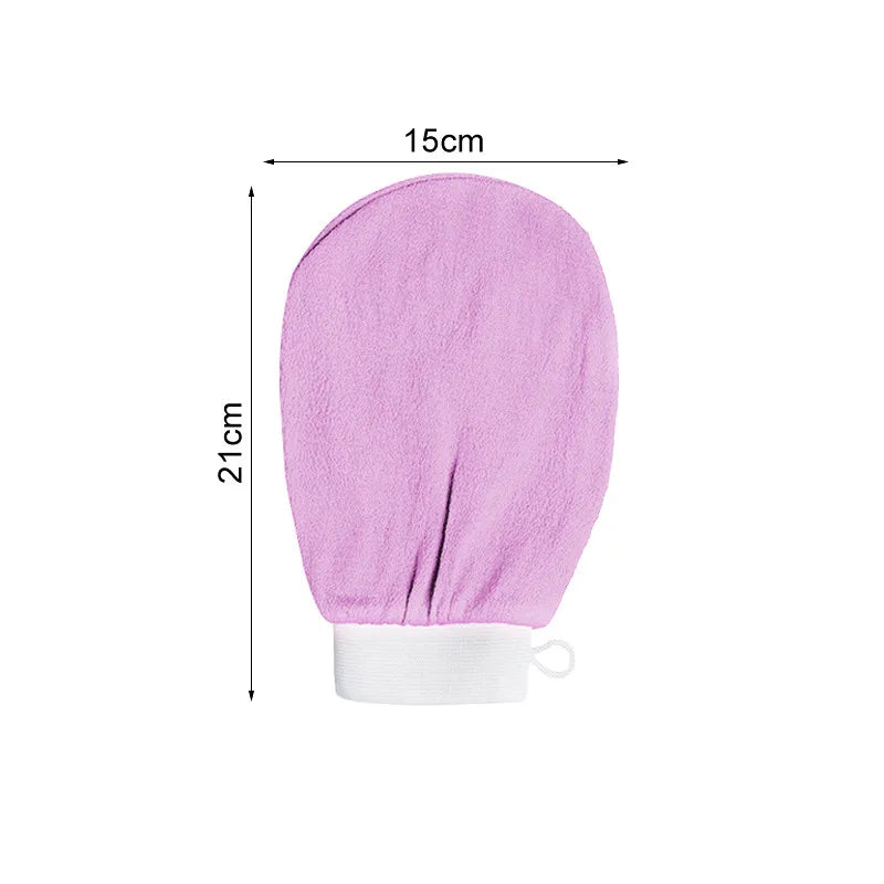 1PC Bath for Peeling Exfoliating Body Cleaning Scrub Mitt Rub Dead Skin Gloves for Shower Body Brush Towel SPA Foam Body Massage