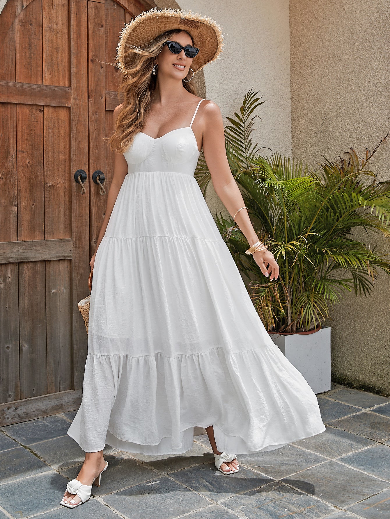 Effortless Elegance: Women's Satin Maxi Dress